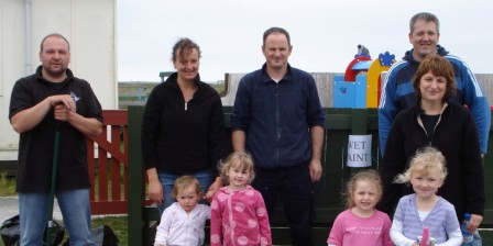 The Croileagan fence painters