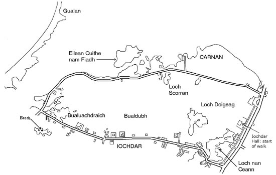 map of circular walk